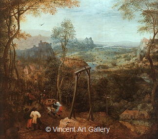 The Magpie on the Gallows by Pieter  Bruegel the Elder