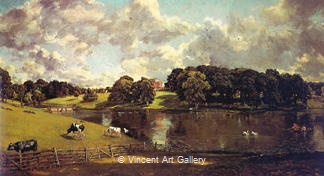 Wivenhoe Park, Essex by John  Constable