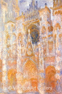The Portal (Harmony in Blue) by Claude  Monet