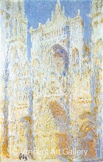 The Portal in the Sun by Claude  Monet