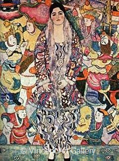 Friederike Maria Beer by Gustav  Klimt