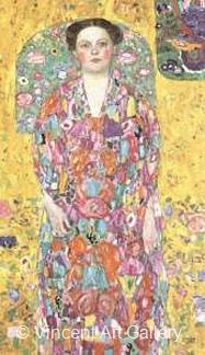 Portrait of Eugenia Primavesi by Gustav  Klimt