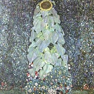 The Sunflower by Gustav  Klimt