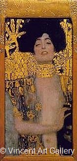 Judith I by Gustav  Klimt