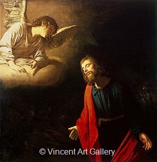Christ in the Garden of Gethsemane by Gerard van Honthorst