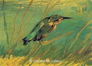 The Kingfisher by Vincent van Gogh