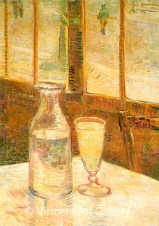 Still Life with Absinthe by Vincent van Gogh