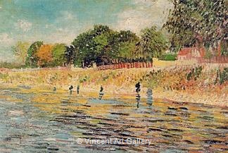 The Banks of the Seine by Vincent van Gogh