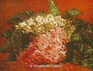 Lilac Bushes by Vincent van Gogh