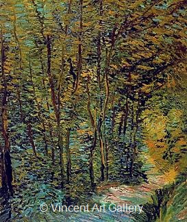 Path in the Woods by Vincent van Gogh
