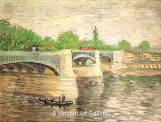 The Seine with the Pont de la Grande Jette by Vincent van Gogh