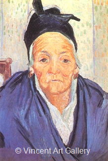 An Old Woman of Arles by Vincent van Gogh