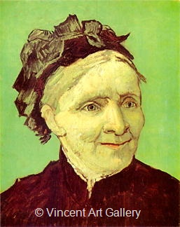Portrait of the Artist,s Mother by Vincent van Gogh