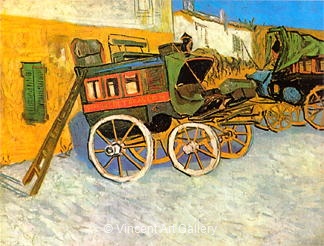 Tarascon Diligence by Vincent van Gogh