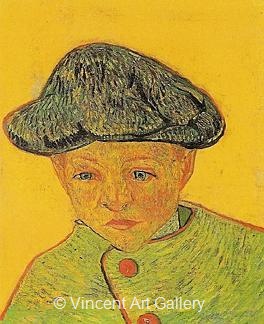 Portrait of Camille Roulin by Vincent van Gogh