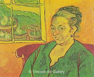 Portrait of Madame Augustine Roulin by Vincent van Gogh