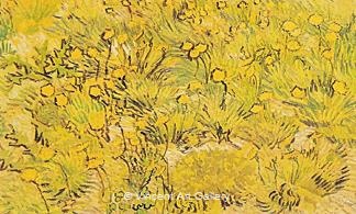 A Field of Yellow Flowers by Vincent van Gogh