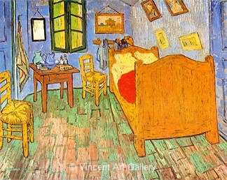 Vincent's Bedroom in Arles by Vincent van Gogh