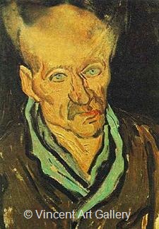 Portrait of a Patient in Saint-Paul Hospital by Vincent van Gogh