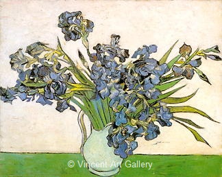 Still Life: Vase with Irises by Vincent van Gogh