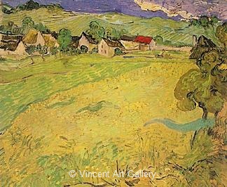 View of Vessenots Near Auvers by Vincent van Gogh