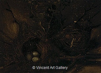 Still Life with Birds' Nests by Vincent van Gogh